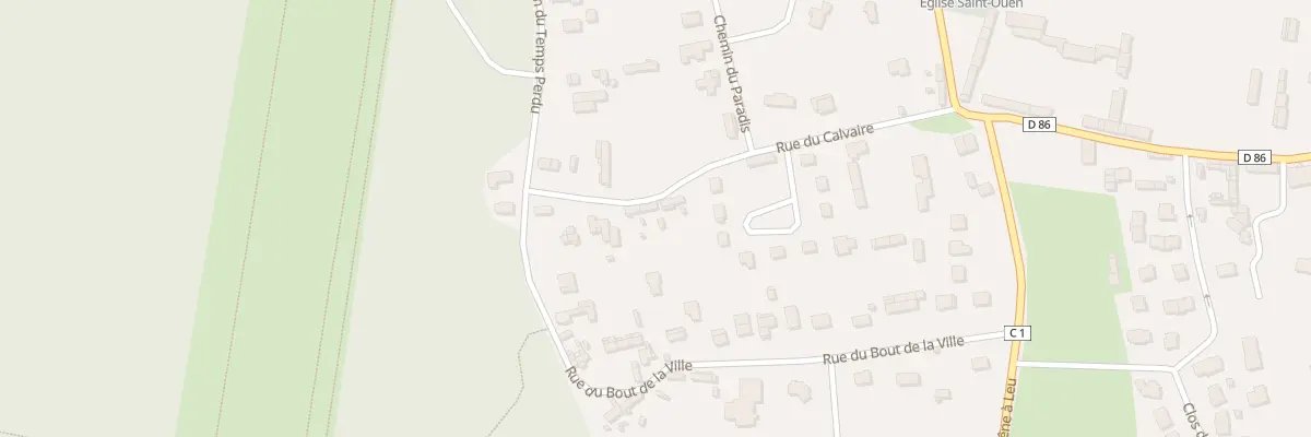 Plan du 225 Rue du Calvaire à Montigny