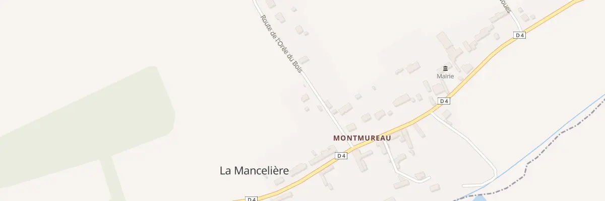 Plan du 4 Rte de l’Orée du Bois à La Mancelière