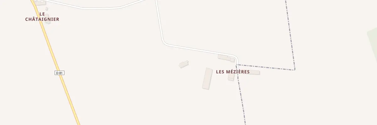 Plan du 80 Les Mézières à Saint-Marc-du-Cor