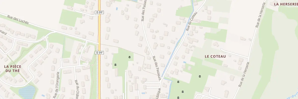 Plan du 4B Rue des Passeurs à La Croix-en-Touraine