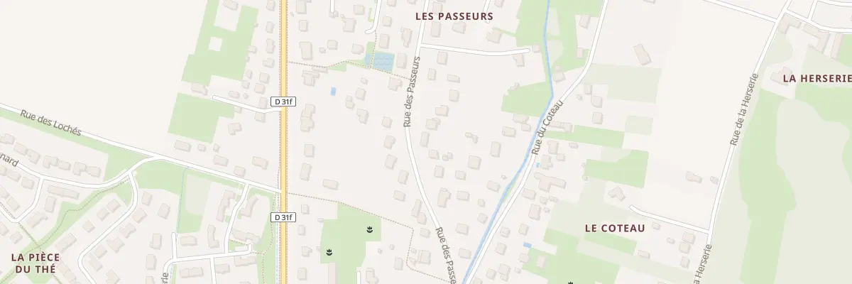 Plan du 9 Rue des Passeurs à La Croix-en-Touraine