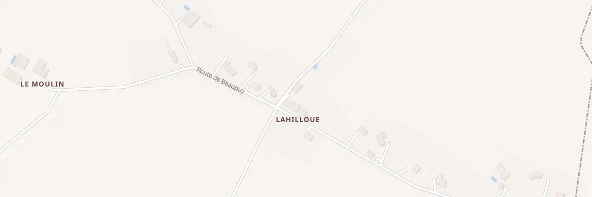 Plan du 1141 Rte de Beaupuy à Roquelaure-Saint-Aubin