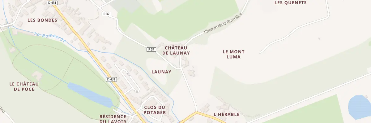 Plan du 6 Che de la Buvinière à Pocé-sur-Cisse