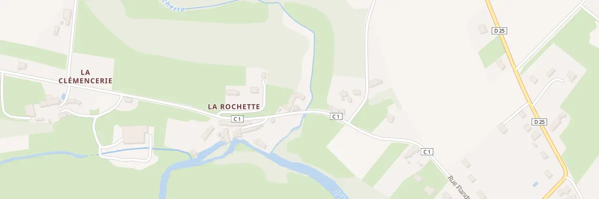 Plan du 11 La Rochette à Chédigny