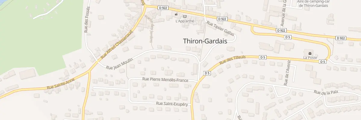 Plan du 113 Rue Jean Moulin à Thiron-Gardais