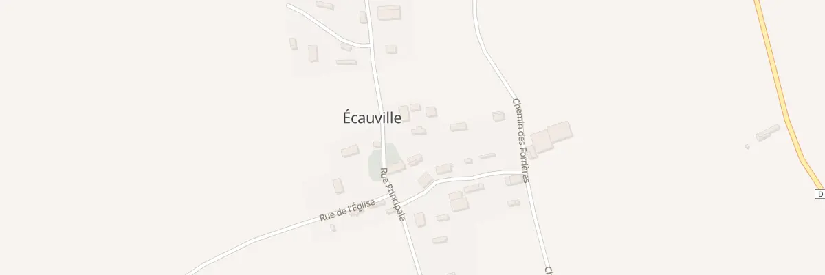 Plan du 9004 Rue Principale à Écauville