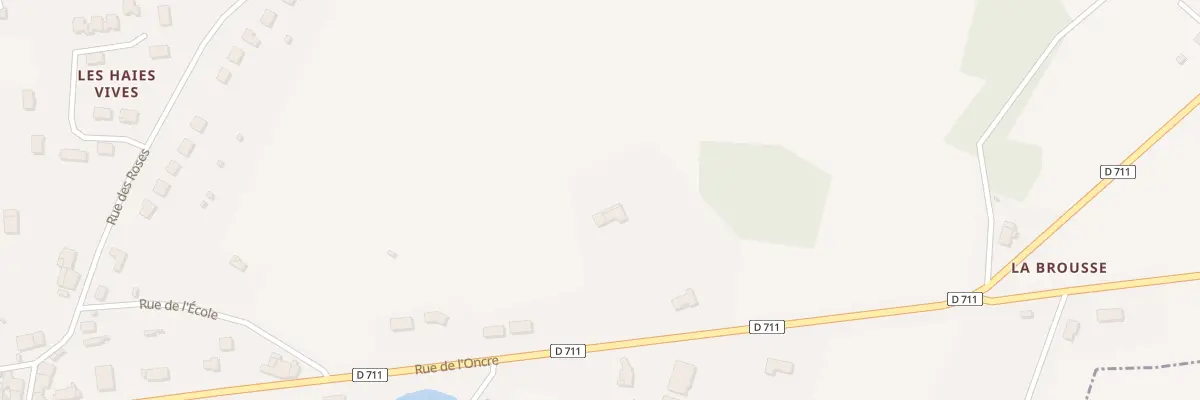 Plan du 22 Rue de l’Ecole à Javerdat