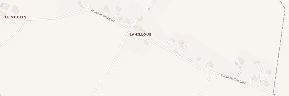Plan du 1202 Rte de Beaupuy à Roquelaure-Saint-Aubin