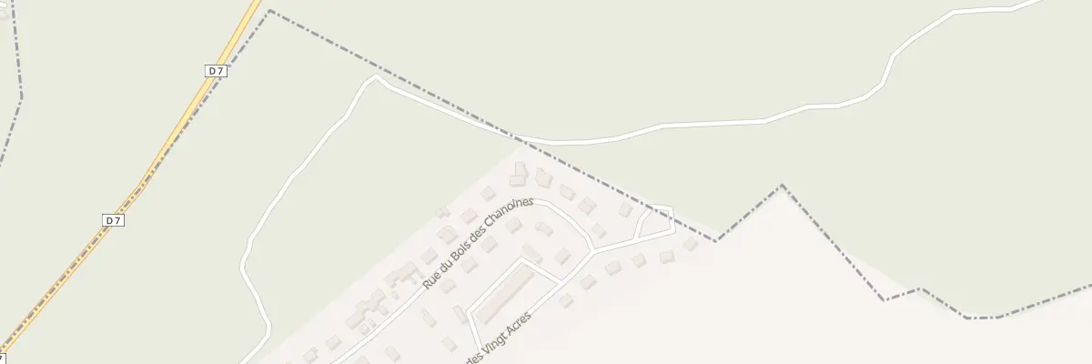 Plan du 37 Rue du Bois des Chanoines à La Saussaye