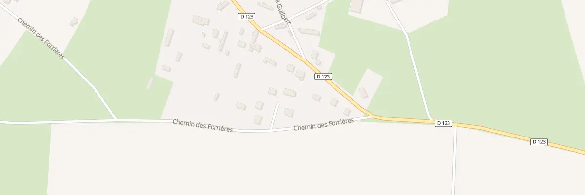 Plan du 1099 Imp Beck à Ouville-la-Rivière