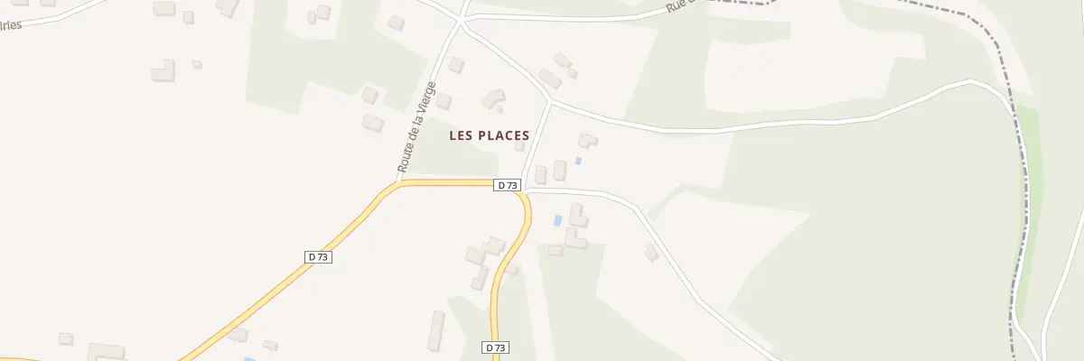 Plan du 317 Rte de la Vierge à Coulaures