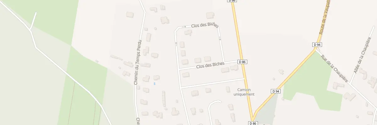 Plan du 15A Clos des Biches à Montigny
