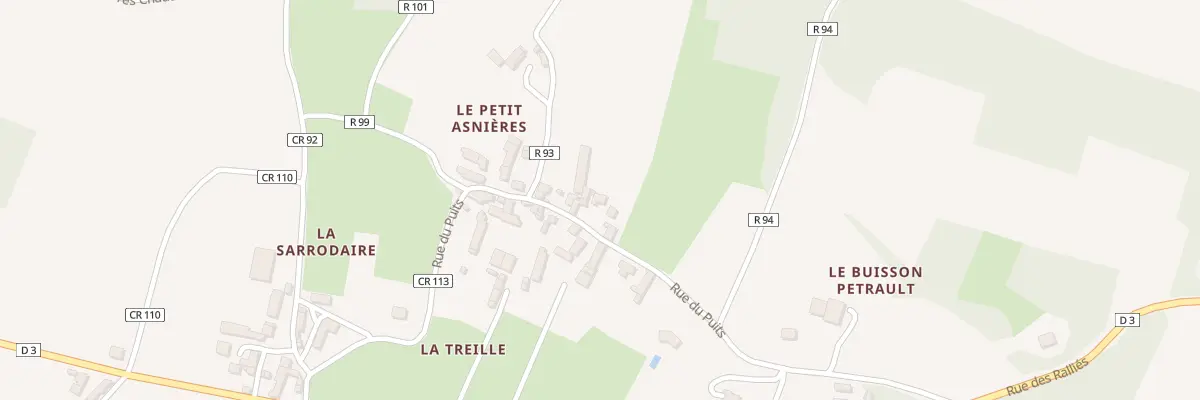 Plan du 11 Rue du Puits à Sauzelles