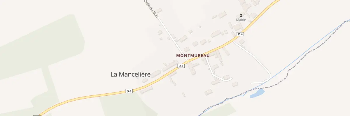 Plan du 8 Montmureau à La Mancelière