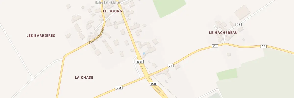 Plan du 19 Rue de Loches à Sublaines