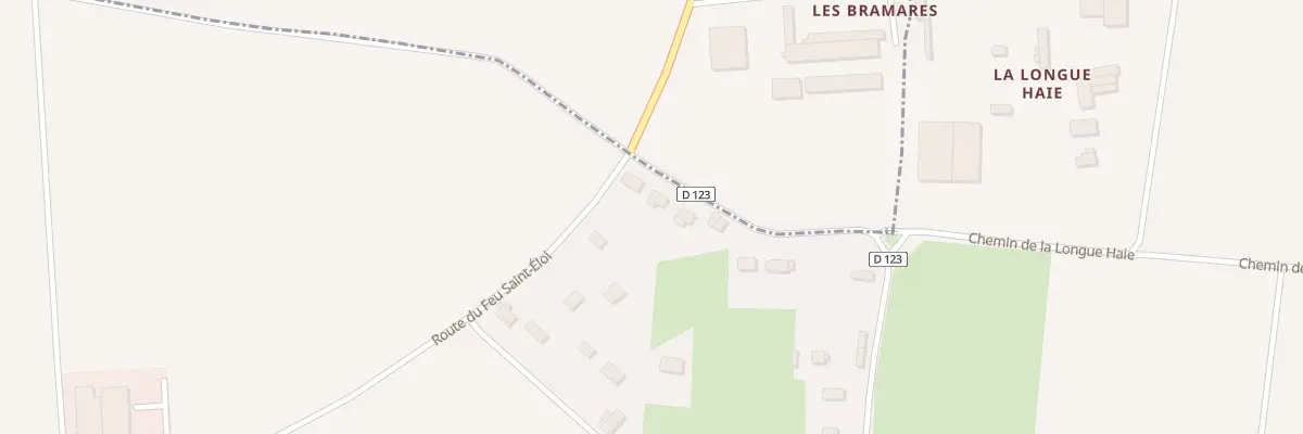 Plan du 537 Rue de l’Eglise à Ambrumesnil