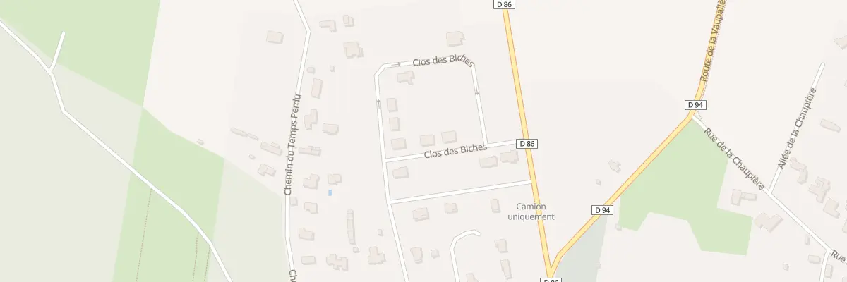 Plan du 14D Clos des Biches à Montigny
