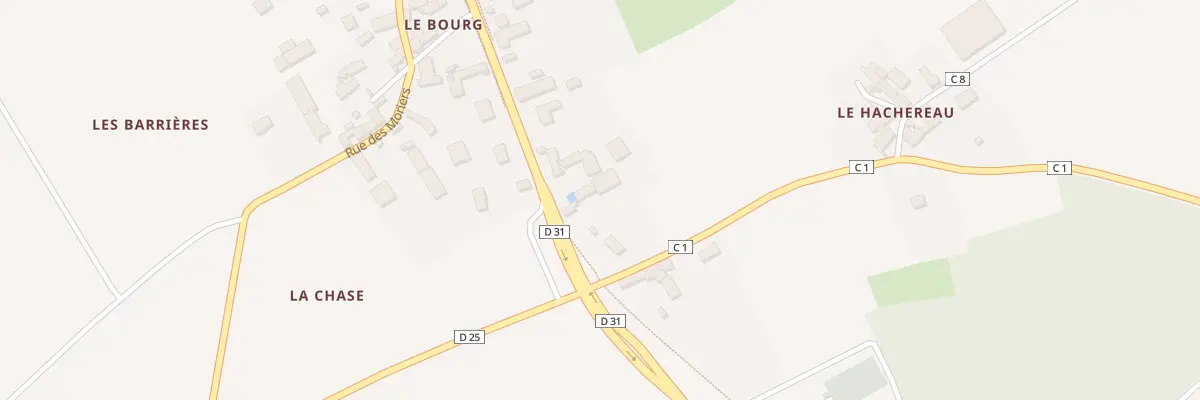 Plan du 21 Rue de Loches à Sublaines