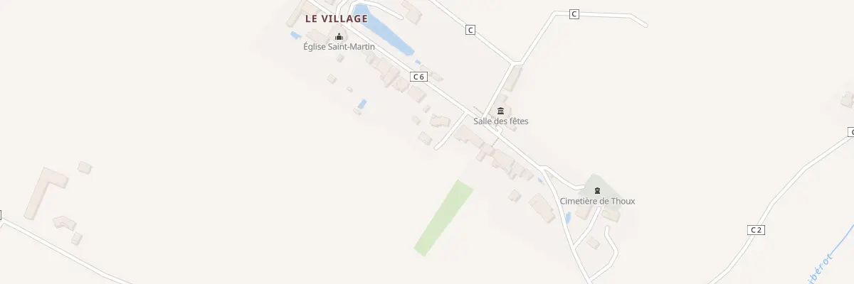 Plan du 353 Rue Principale à Thoux