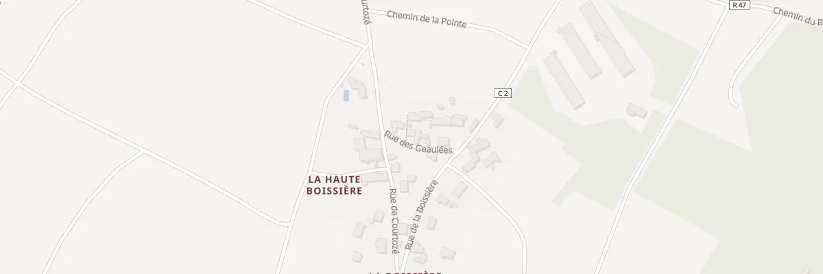 Plan du 8 Rue des Geaulées à Villiers-sur-Loir