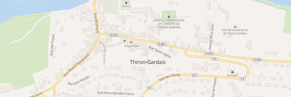 Plan du 2 Rle de la Motte à Thiron-Gardais