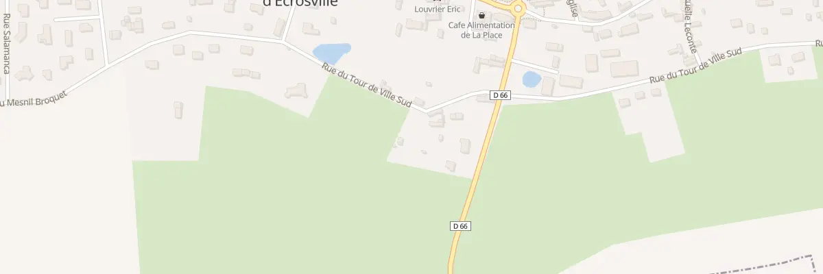 Plan du 4 Rue du Tour de Ville Sud à Saint-Aubin-d’Écrosville