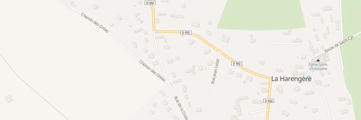 Plan du 17 Rue de la Croix à La Harengère