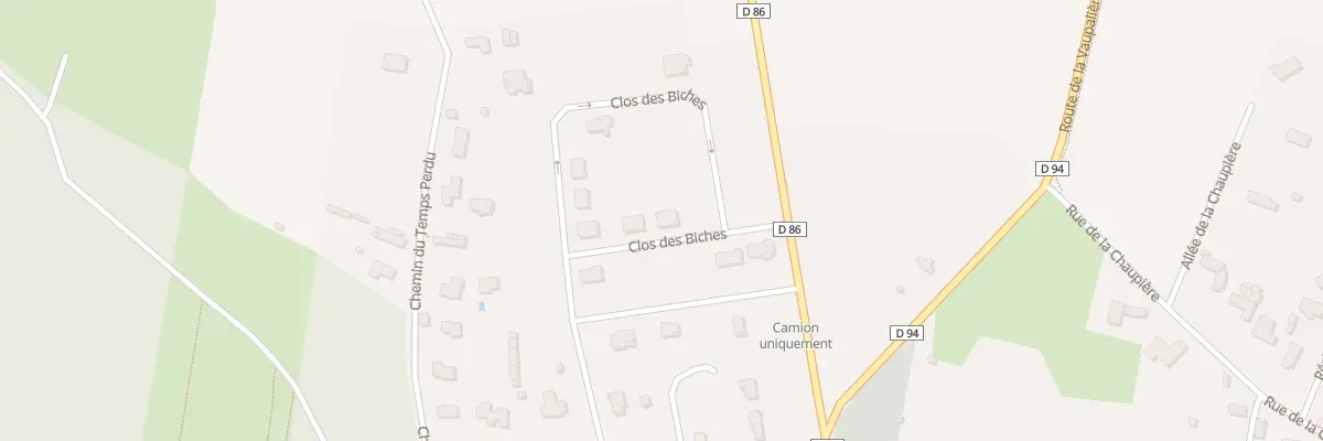 Plan du 14B Clos des Biches à Montigny