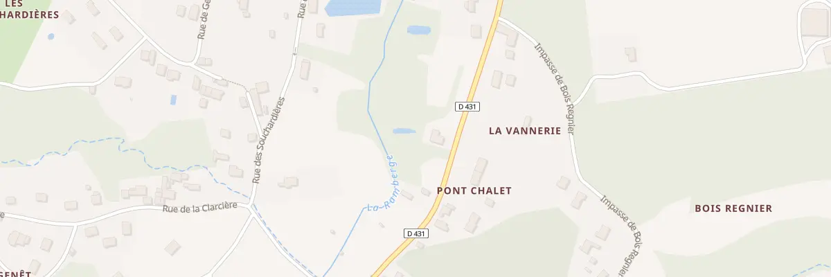 Plan du 40 Rue Jean Antoine Genty à Saint-Ouen-les-Vignes