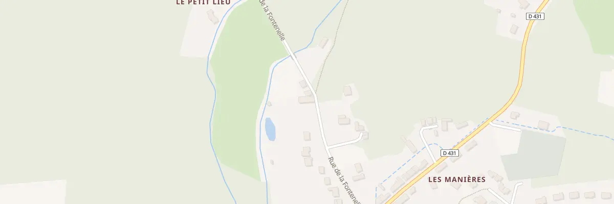 Plan du 5371 Rue de la Fontenelle à Saint-Ouen-les-Vignes