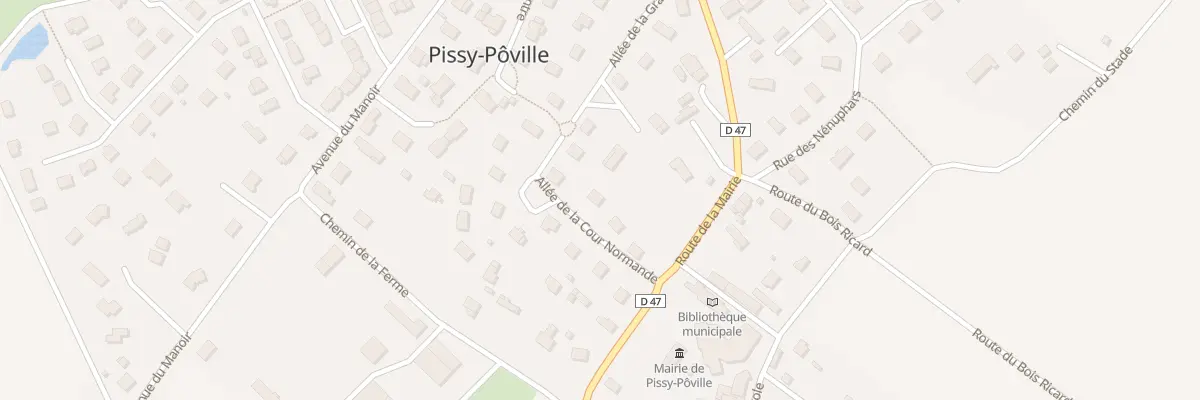 Plan du 6 All de la Cour Normande à Pissy-Pôville
