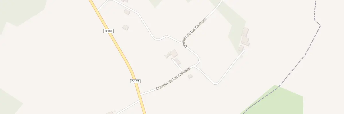 Plan du 147 Che de Las Garisses à Bourlens