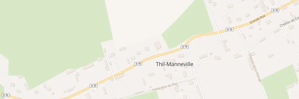 Plan du 5007 Le Village à Thil-Manneville