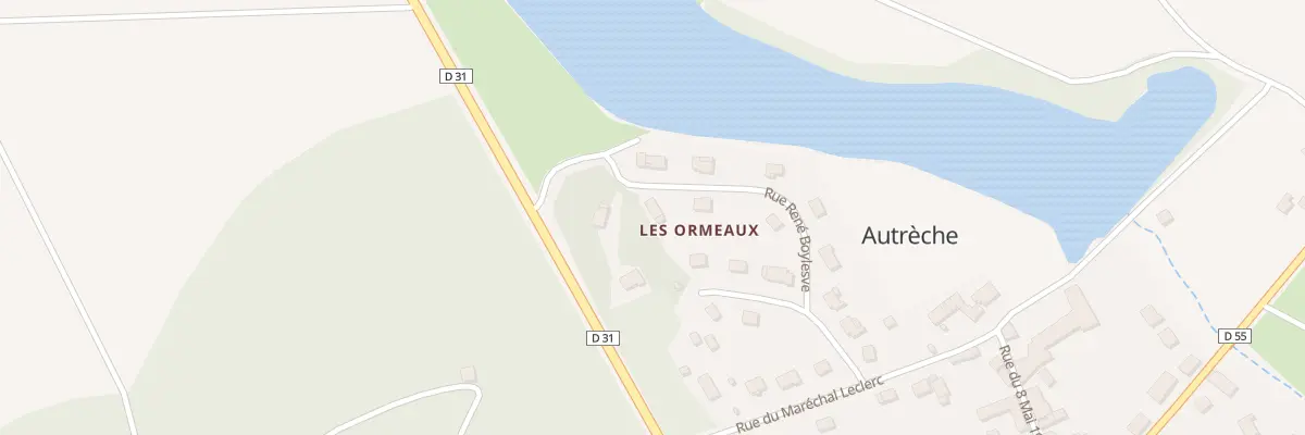 Plan du 5 Rue René Boylesve à Autrèche