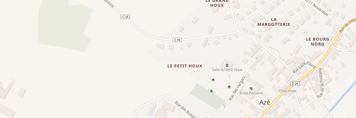Plan du 25A Le Petit Houx à Azé