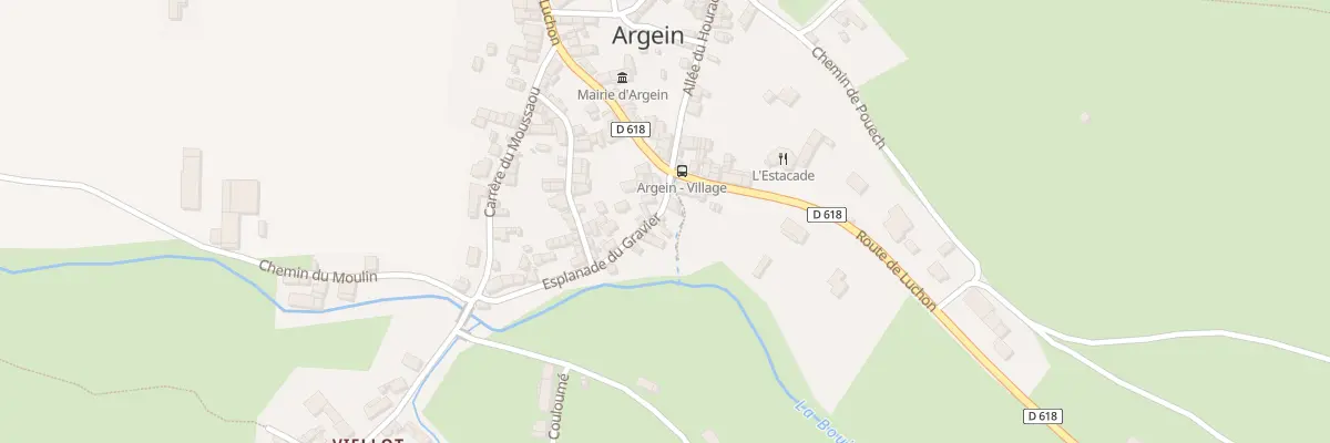 Plan du 3 Esp du Gravier à Argein