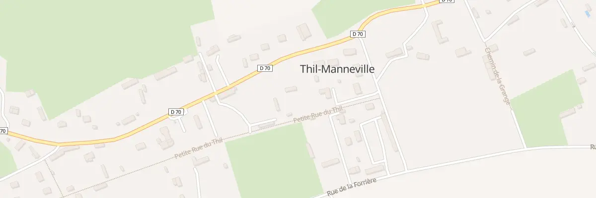 Plan du 19 Rue des Canadiens à Thil-Manneville