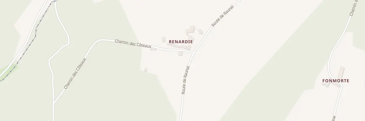 Plan du 116 Renardie à Monplaisant