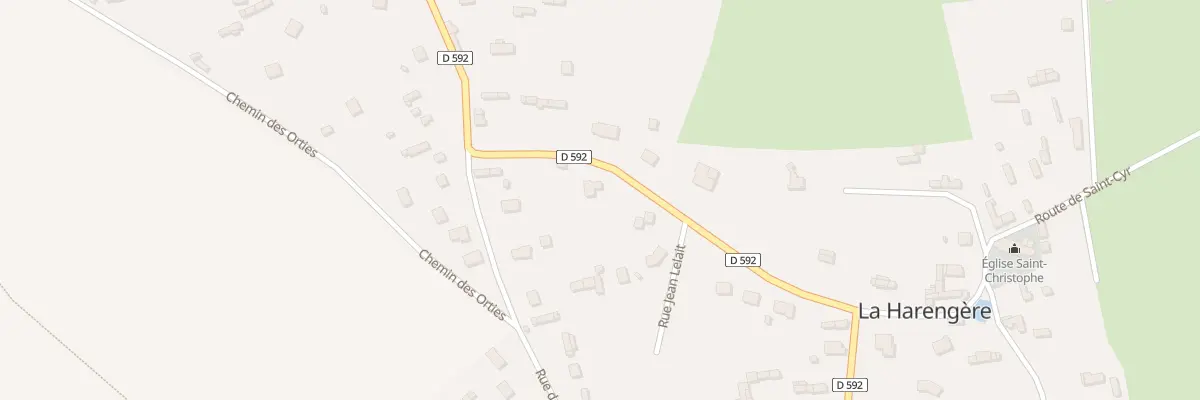 Plan du 11 Rue du Village à La Harengère