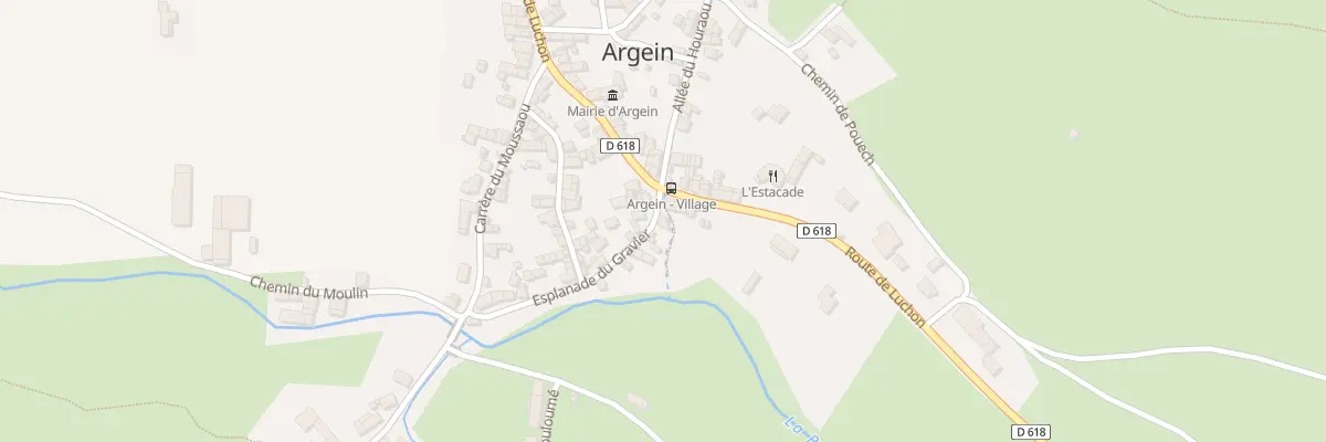Plan du 1 Esp du Gravier à Argein