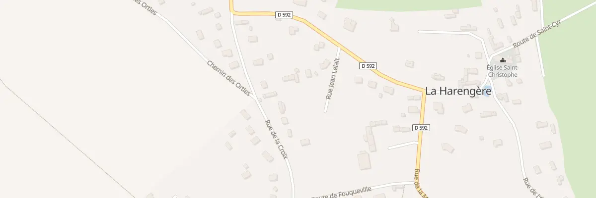 Plan du 4 Rue Jean Lelait à La Harengère