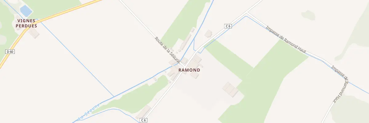 Plan du 5100 Ramond à Brassac