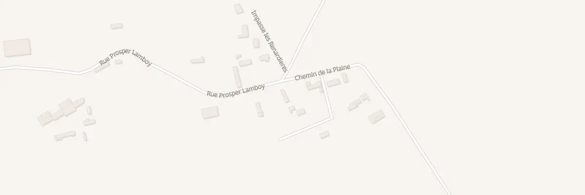 Plan du 1B Che de la Plaine à Criquebeuf-la-Campagne