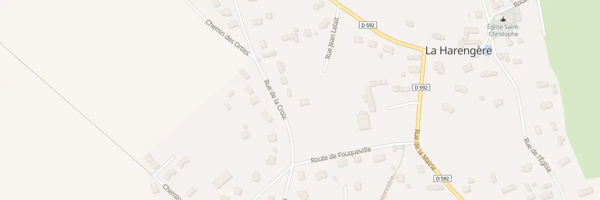 Plan du 29 Rue de la Croix à La Harengère