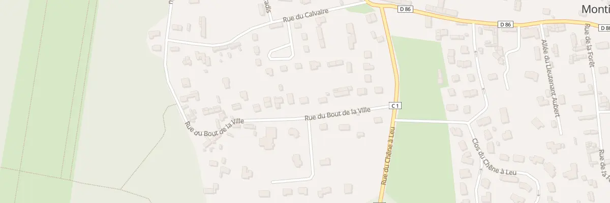 Plan du 126 Rue du Bout de la Ville à Montigny