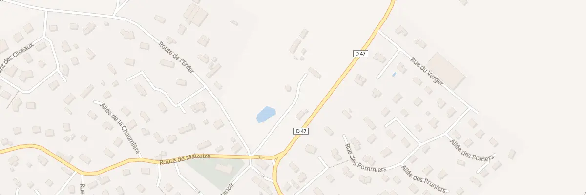 Plan du 2 Rte de l’Enfer à Pissy-Pôville