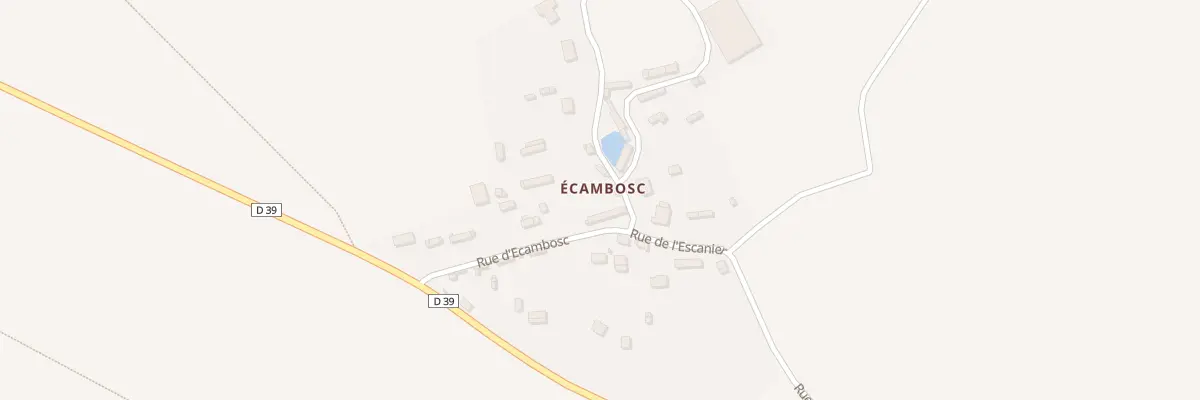 Plan du 11 Rue d’Ecambosc à Quittebeuf