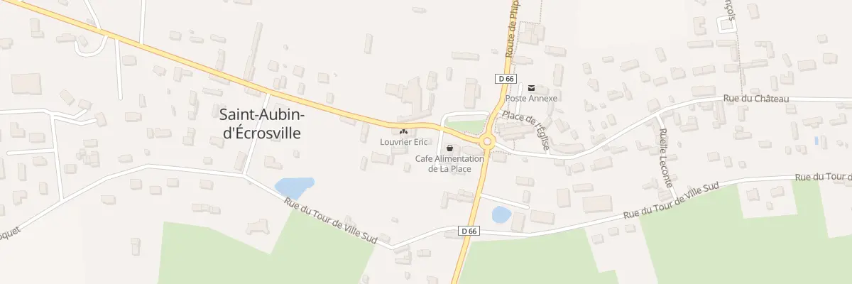 Plan du 3 Pl du Docteur Auzoux à Saint-Aubin-d’Écrosville