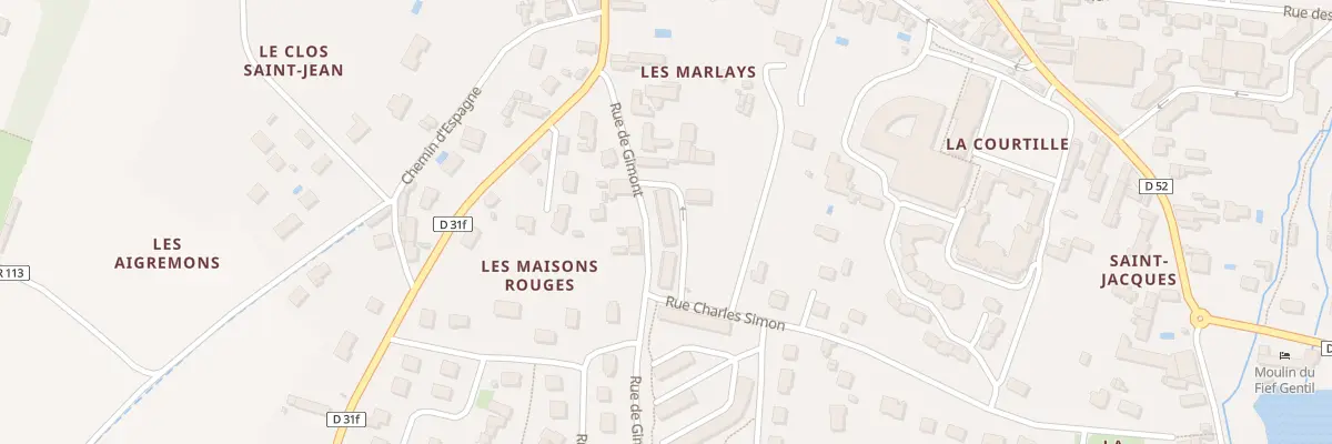 Plan du 22 Rue de Gimont à Bléré