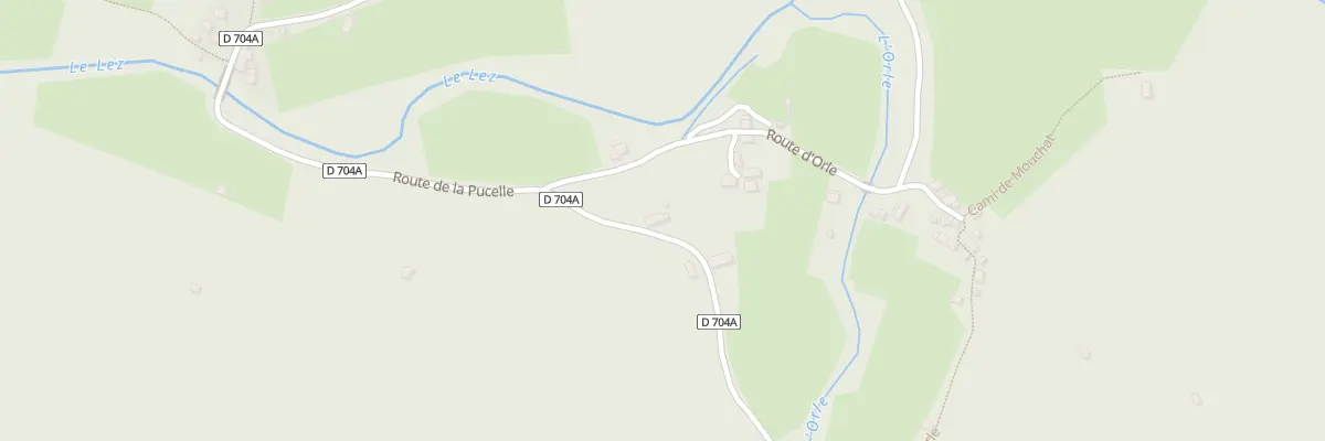 Plan du 164 Bocar d’Orle à Bonac-Irazein